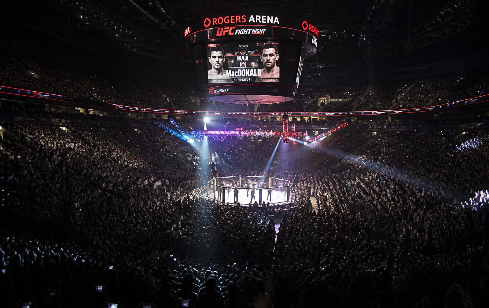 UFC Vancouver project imagery